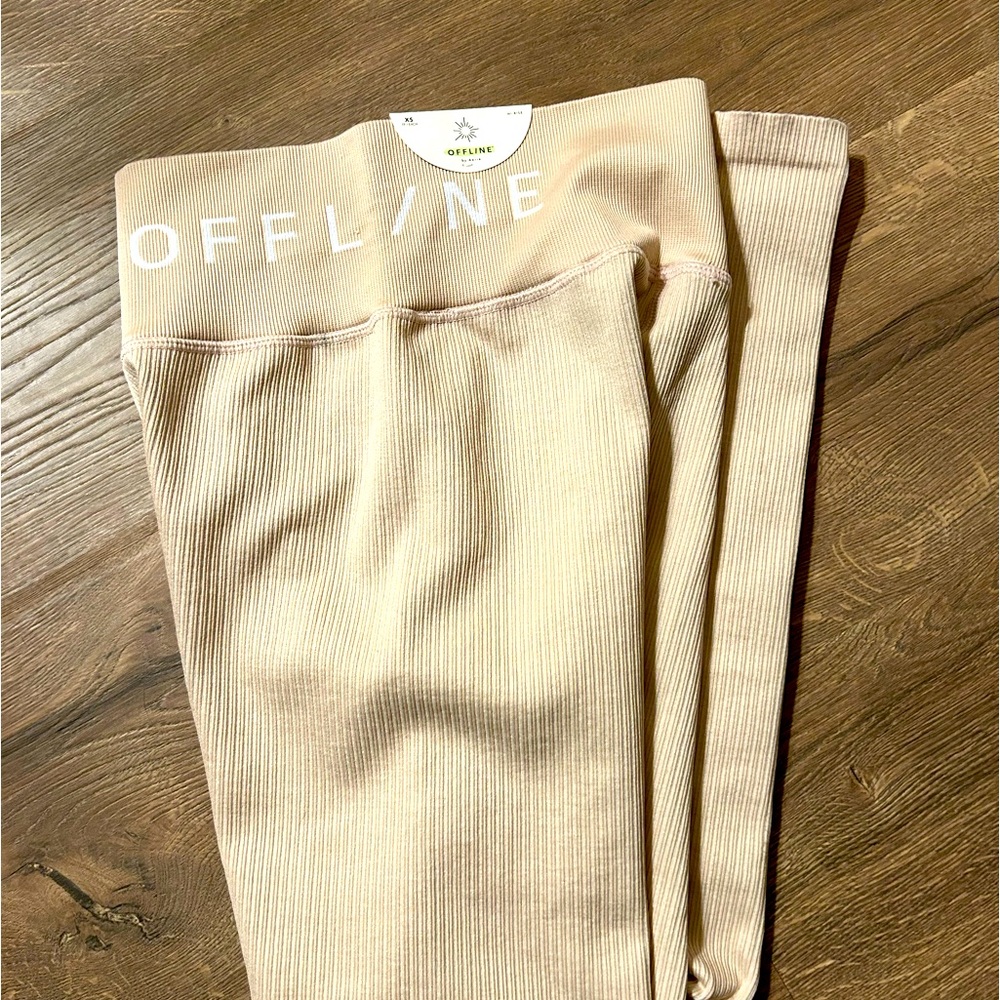 NWT Aerie Ribbed Offline 7/8 Leggings (XS)